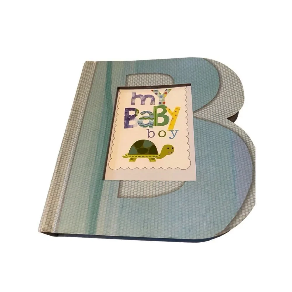 Lot Of 3 Baby Boy Photo Album Picture Frames Clown Little Angel